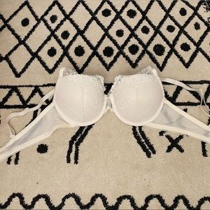 White Push Up Bra 38C